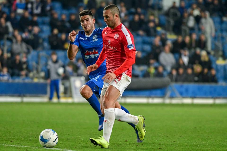 בן שהר מול מכבי פתח תקווה במושבה. מה יהיה הסוף עם ההחמצות הגדולות שלו? (צילום: באדיבות הפועל ''תדיראן'' באר שבע)